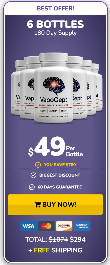 VapoCept best offer package price